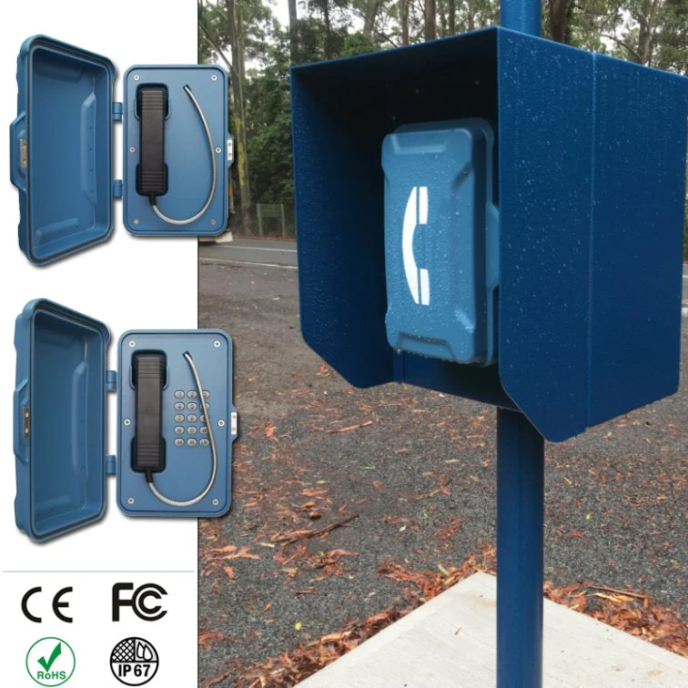 Emergency Outdoor Telephones, Sos Call Box, Highway Speedway Roadside Telephones