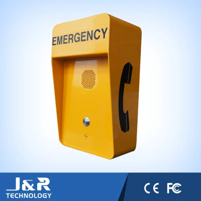 Jr306-Sc-Ow 핸즈프리 SOS 전화, 고속도로 비상 전화 상자, 비바람에 견디는 전화