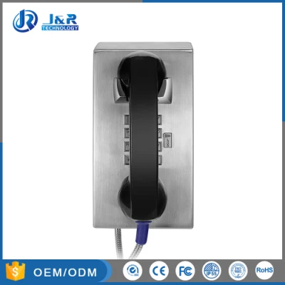 파손 방지 죄수용 전화기, 볼륨 조절 기능이 있는 SIP/VoIP 교도소 전화기